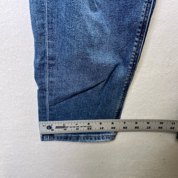 American Eagle Mom Jean Denim Jeans Womens 6 Blue Stretch 90s loose Cute 2205 - Picture 8 of 11